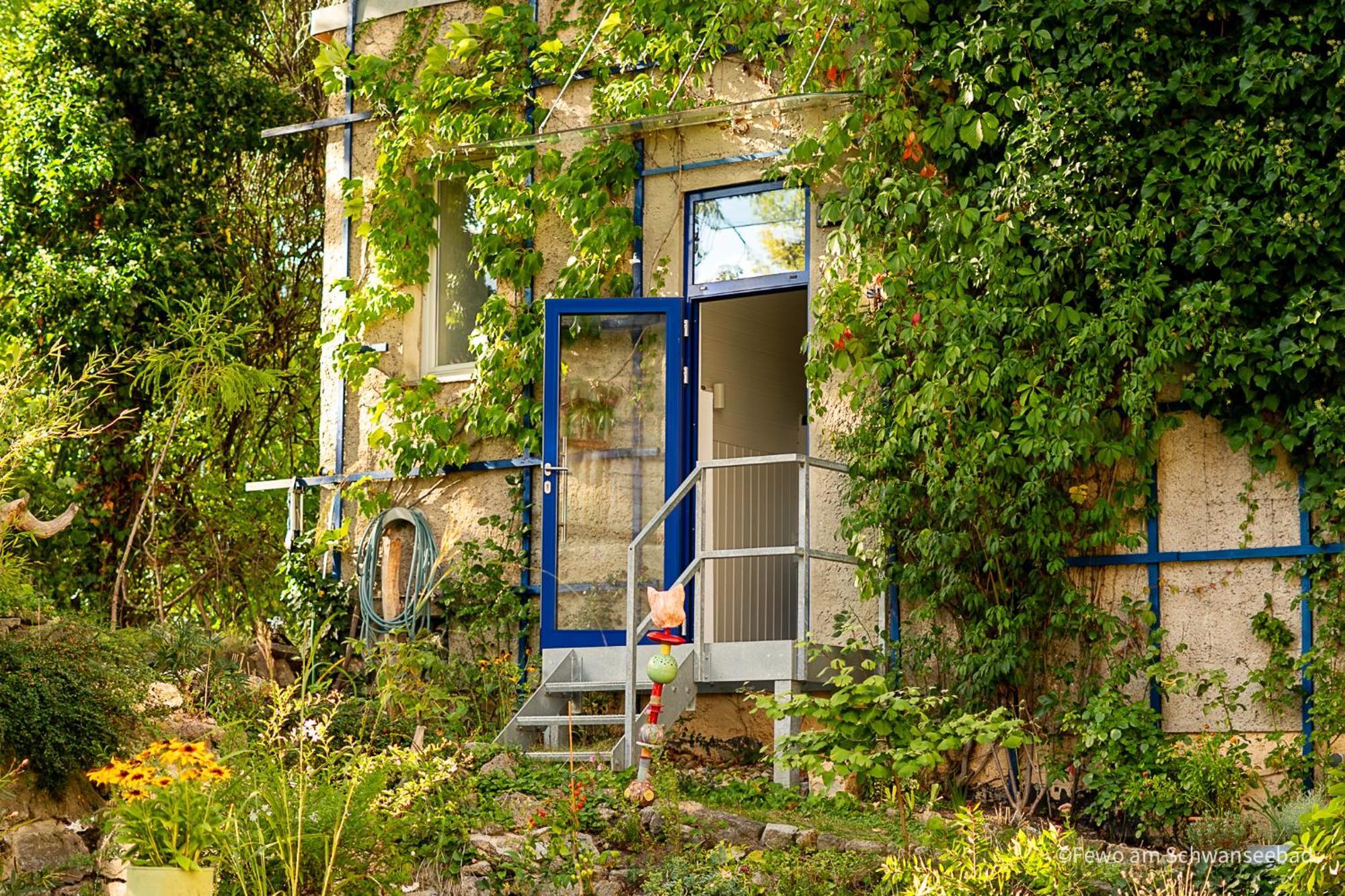 Fewo Am Schwanseebad Mit Garten - Ruhig, Familienfreundlich Und Zentrumsnah Βαϊμάρη Εξωτερικό φωτογραφία